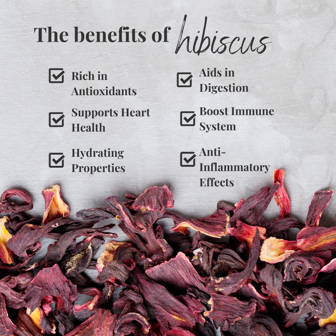 Rosellé Hibiscus Tea Leaves 80g