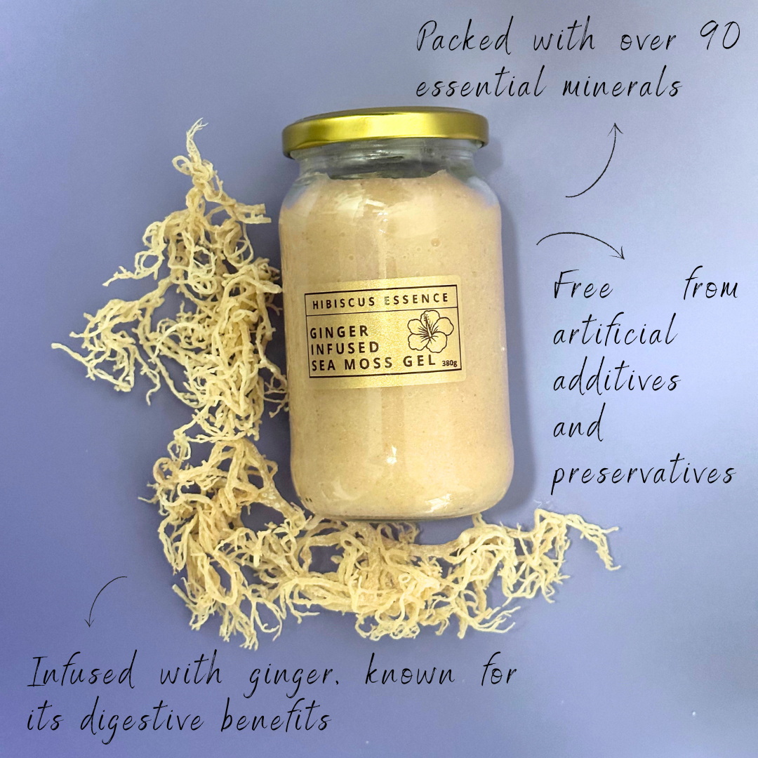 Ginger Infused Sea Moss Gel 380g