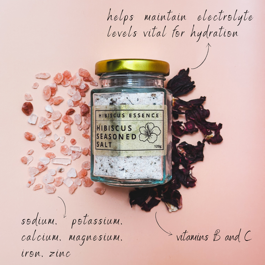 Hibiscus Seasoned Salt 120g