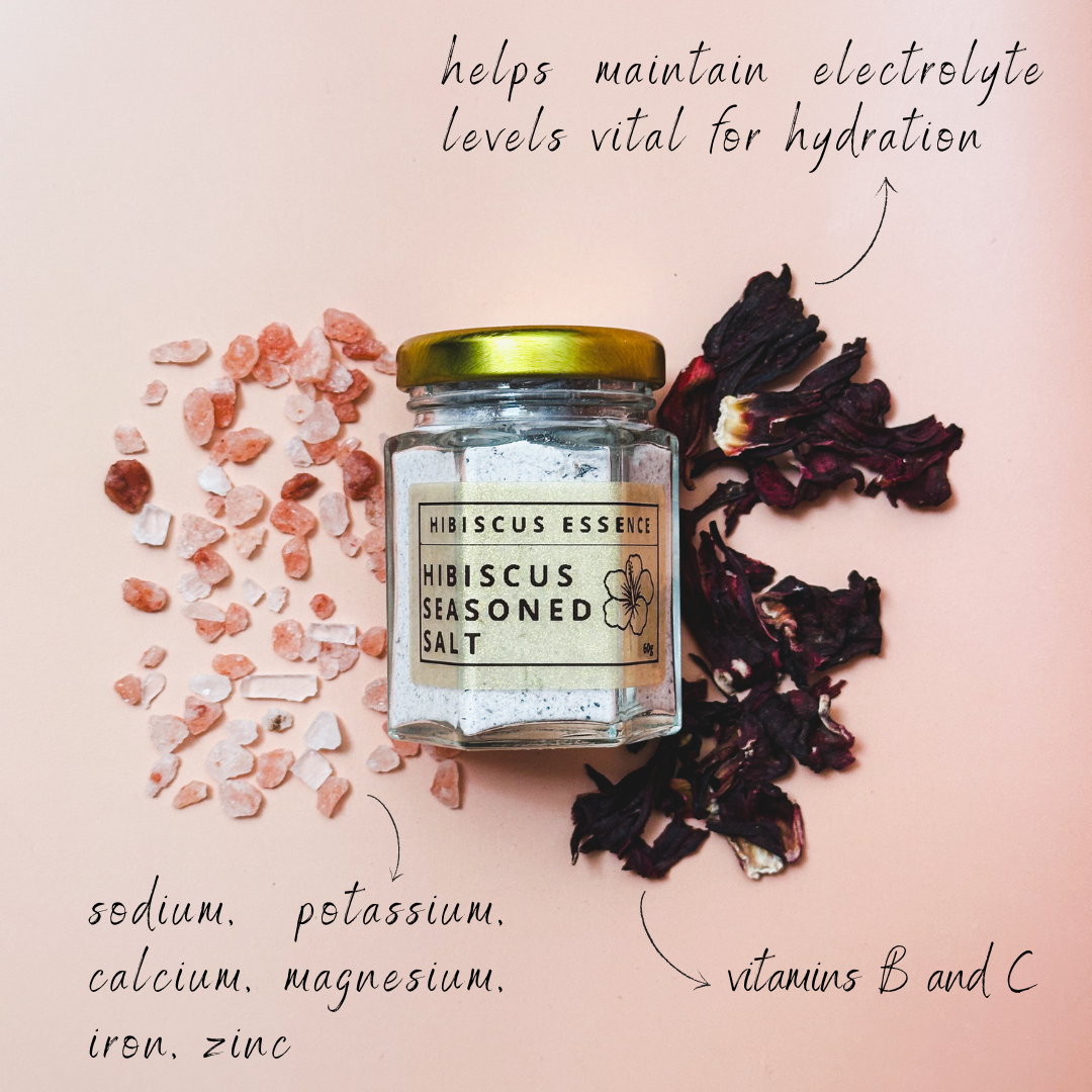 Hibiscus Seasoned Salt 60g